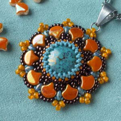 Chrysanthemum Pendant