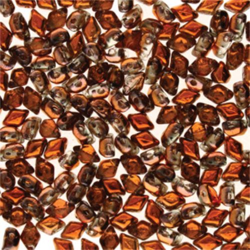 Mini Gem Duo 6mm x 4mm - GD6400030-27137 - Crystal Sunset