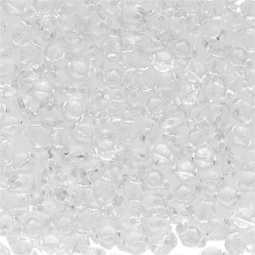 Mini Gem Duo 6mm x 4mm - GD6400030-81800 - Crystal Silver Lined