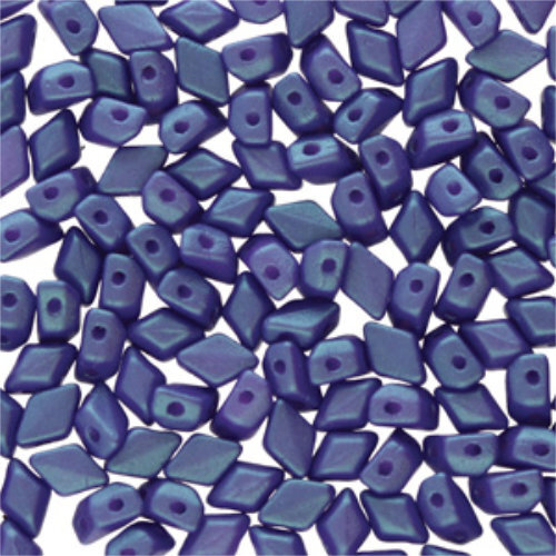 Mini Gem Duo 6mm x 4mm - GD6402010-24510 - Tropical Blue Grape