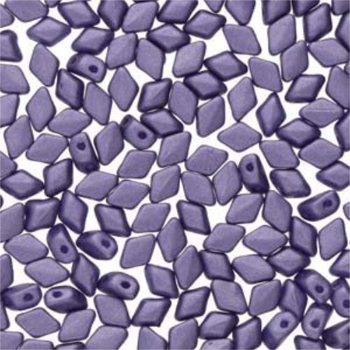 Mini Gem Duo 6mm x 4mm - GD6402010-29425 - Matte Metallic Violet
