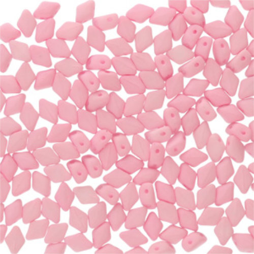 Mini Gem Duo 6mm x 4mm - GD6402010-92923 - Matte Bondeli Soft Pink