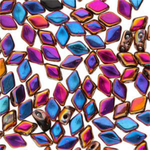 Mini Gem Duo 6mm x 4mm - GD6423980-29503 - Jet Full Slipperit