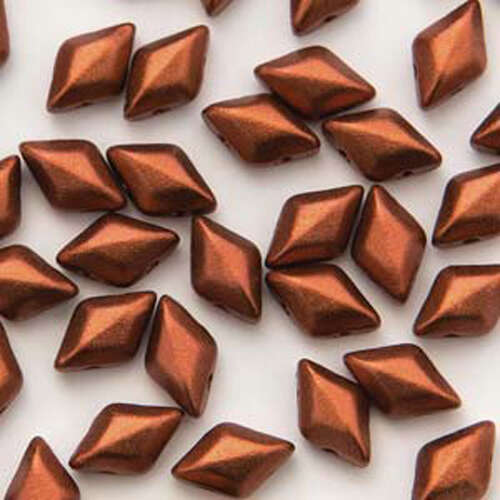 Gem Duo 8mm x 5mm - GD8500030-01750 - Bronze Fire Red
