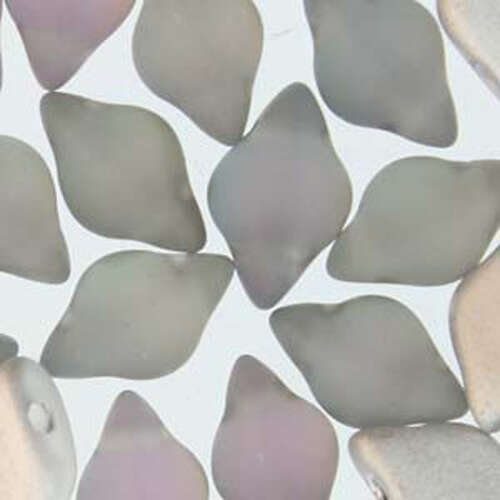 Gem Duo 8mm x 5mm - GD8500030-26576 - Matte Backlit Pink Mist