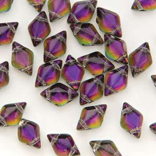 Gem Duo 8mm x 5mm - GD8500030-29532 - Backlit Purple Haze