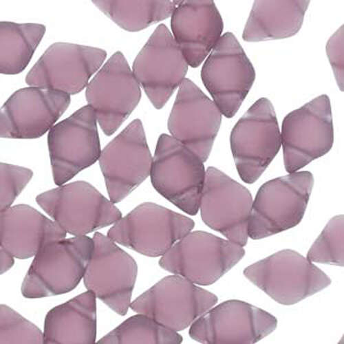 Gem Duo 8mm x 5mm - GD8520060-84110 - Matte Amethyst