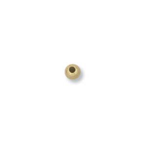 2.5mm Round Bead with a 1mm Hole - 14KT Gold Filled - GF10025