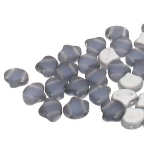 Ginko Leaf 7.5mm x 7.5mm - GNK8700030-26971 - Matte Backlit Periwinkle