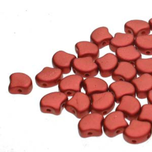 Ginko Leaf 7.5mm x 7.5mm - GNK8703000-01890 - Chalk Lava Red