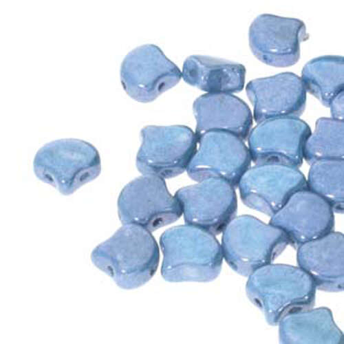 Ginko Leaf 7.5mm x 7.5mm - GNK8703000-14464 - Chalk Blue Luster
