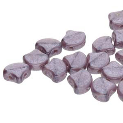 Ginko Leaf 7.5mm x 7.5mm - GNK8721010-14400 - Opal Violet White Luster