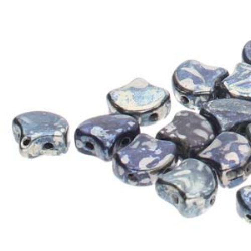 Ginko Leaf 7.5mm x 7.5mm - GNK8733400-43500 - Navy Blue Rembrandt