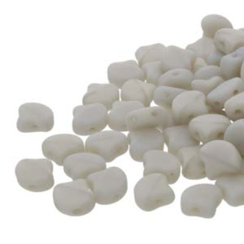 Ginko Leaf 7.5mm x 7.5mm - GNK8741000-84110 - Matte Opal Grey
