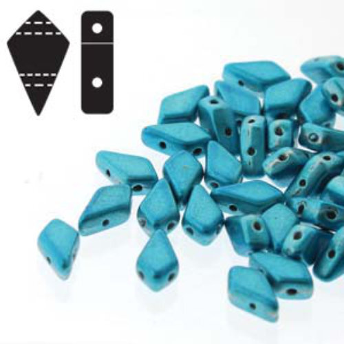 Kite 9mm x 5mm - KT9523980-24206 - Metalust Turquoise