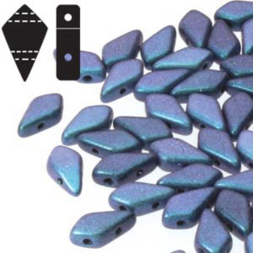 Kite 9mm x 5mm - KT9523980-94105 - Polychrome Blueberry