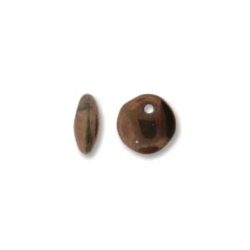 Lentil Bead (6mm x 3mm) - 50 Bead Strand - LEN06-00030-27101 - Crystal Capri