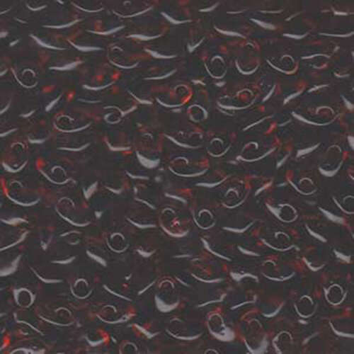 Miyuki 7mm Long Magatama Bead - LMA-134 - Transparent Dark Topaz