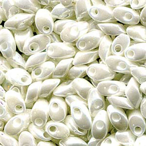 Miyuki 7mm Long Magatama Bead - LMA-591 - Pearl Ceylon