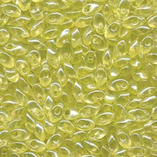 Miyuki 7mm Long Magatama Bead - LMA-3501 - Transparent Lemon