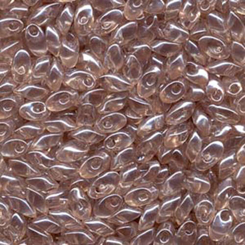 Miyuki 7mm Long Magatama Bead - LMA-3502 - Transparent Light Tan