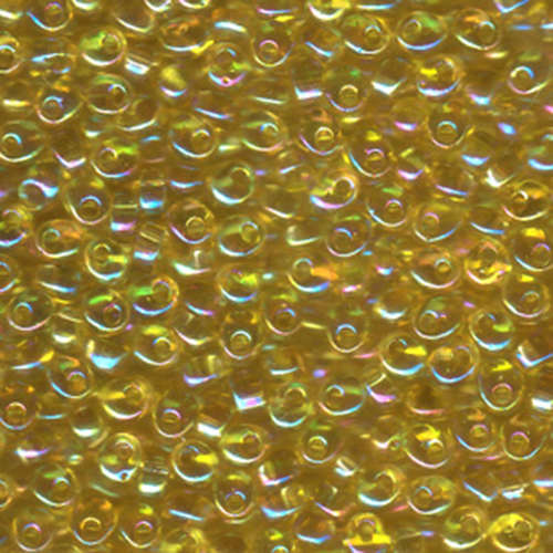 Miyuki 4mm Magatama Bead - MA4-132R - Light Topaz AB