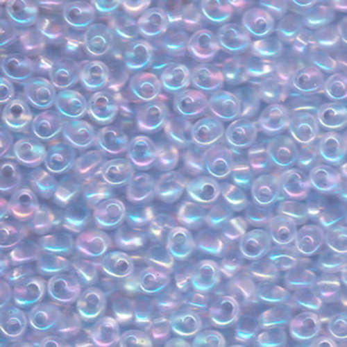 Miyuki 4mm Magatama Bead - MA4-2135 - Transparent Pale Blue AB