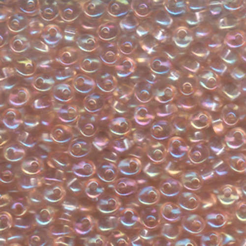 Miyuki 4mm Magatama Bead - MA4-2152 - Transparent Peach AB