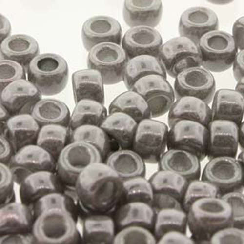 Matubo 8/0 Rocaille Bead - MTB08-03000-14449 - Chalk Jet Luster - Discontinued