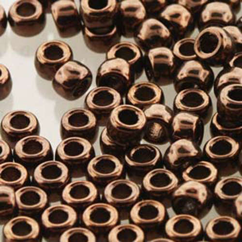 Matubo 8/0 Rocaille Bead - MTB08-23980-14415 - Jet Bronze Luster