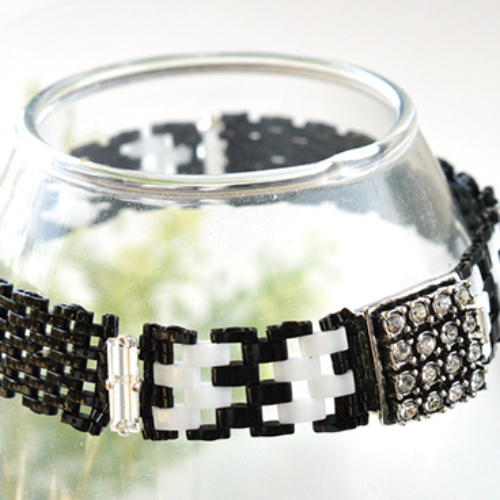 Monotone Belt Bracelet