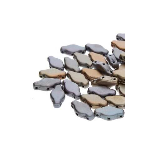 Navette 6mm x 12mm - Grey Rainbow - NAV61200030-01670