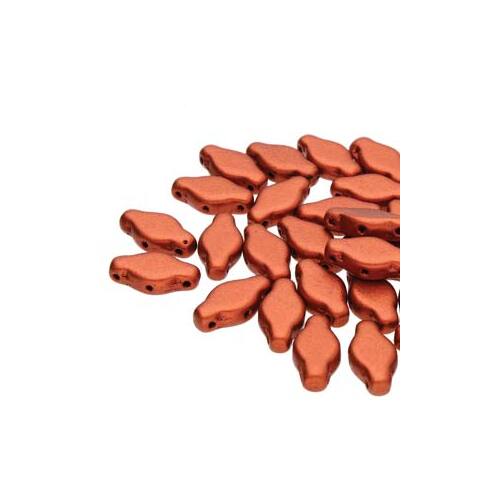 Navette 6mm x 12mm - Bronze Fire Red - NAV61200030-01750