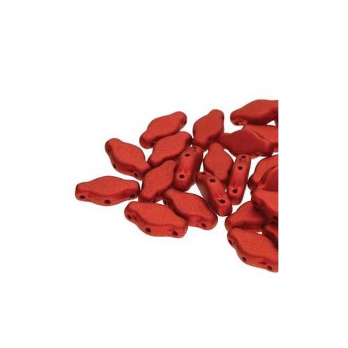 Navette 6mm x 12mm - Chalk Lava Red - NAV61202010-01890