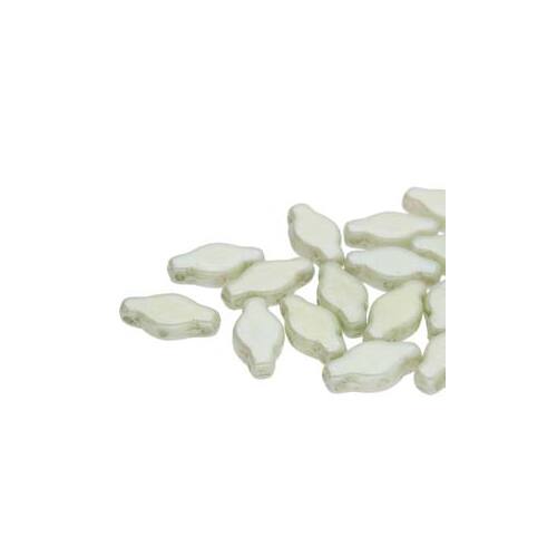 Navette 6mm x 12mm - Chalk Green Luster - NAV61203000-14457