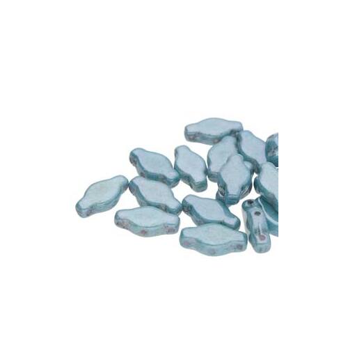 Navette 6mm x 12mm - Chalk Blue Luster - NAV61203000-14464