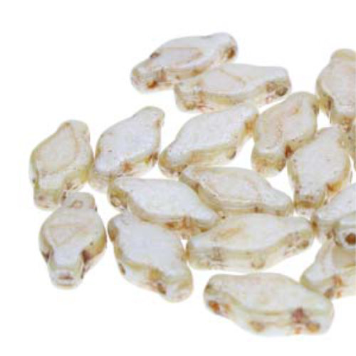 Navette 6mm x 12mm - Chalk Honey Drizzle - NAV61203000-65401