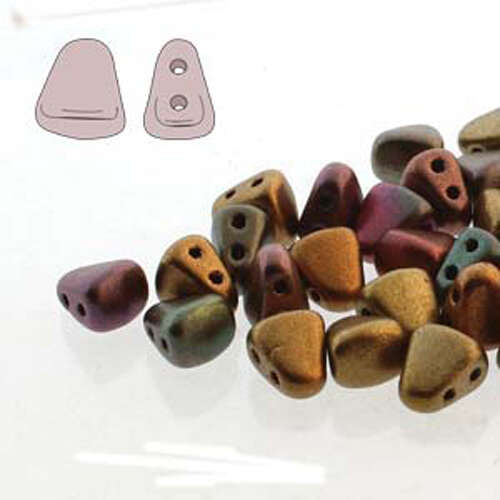 Nib Bit 6mm x 5mm - NB6500030-01620 - Dark Gold Rainbow