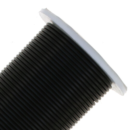 Tarnish Resistant Medium Temper Black 16 Gauge Round Wire