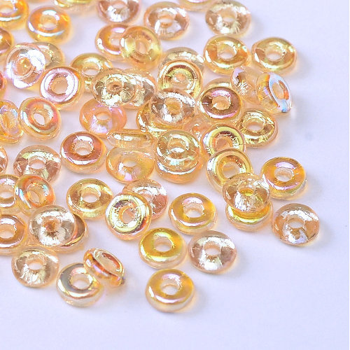  O Bead - Crystal Yellow Rainbow - OB24-00030-98531