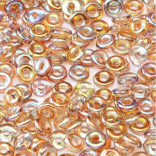  O Bead - Crystal Brown Rainbow - OB24-00030-98532