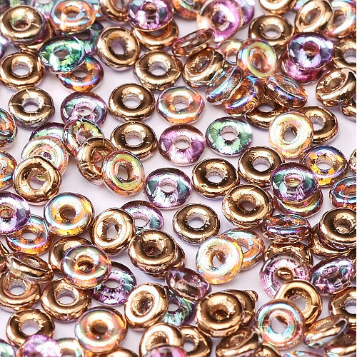  O Bead - Crystal Copper Rainbow - OB24-00030-98533