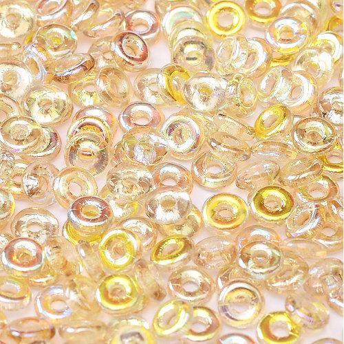 O Bead - Crystal Lemon Rainbow - OB24-00030-98534