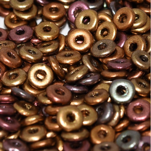  O Bead -  Ancient Gold - OB24-01620