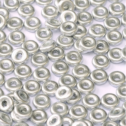  O Bead -  Aluminium Silver - OB24-01700 - 5gm Bag