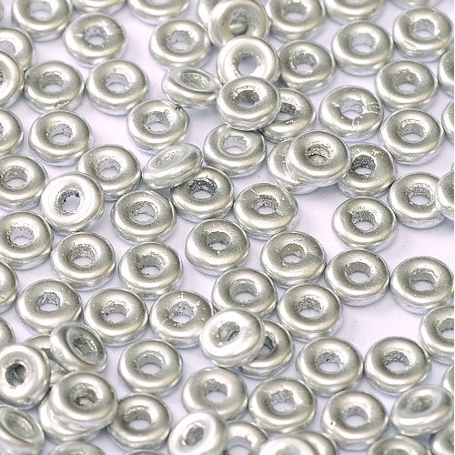  O Bead -  Aluminium Silver - OB24-01700