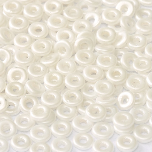  O Bead - Alabaster Pastel White - OB24-02010-25001