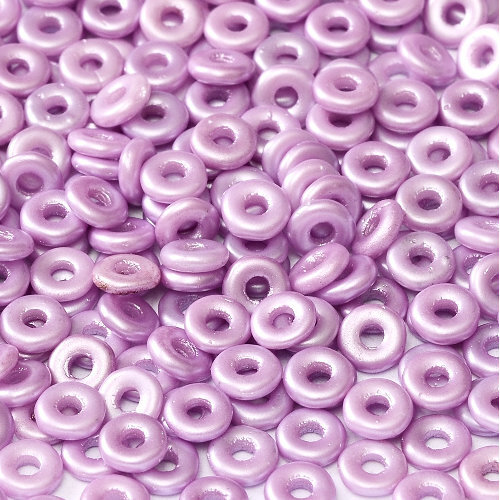  O Bead - Alabaster Pastel Lila - OB24-02010-25012 - 5gm Bag