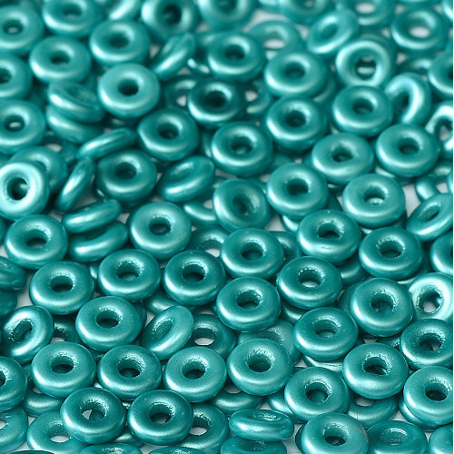  O Bead - Alabaster Pastel Emerald - OB24-02010-25043 - 5gm Bag