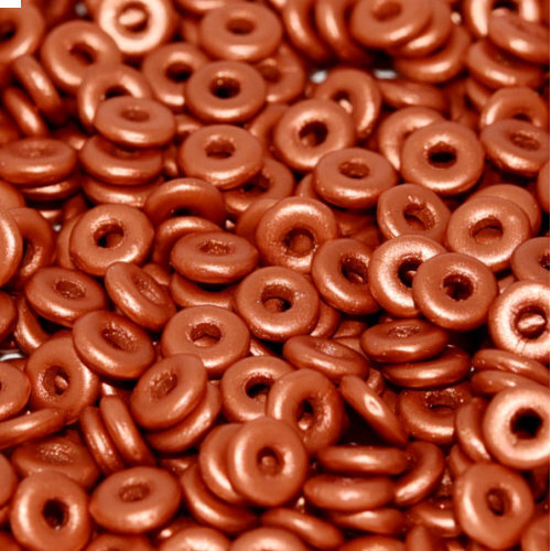  O Bead - Alabaster Metallic Bronze - OB24-02010-29410 - 5gm Bag